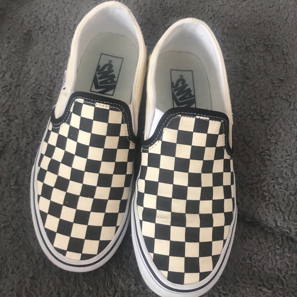Checkered vans